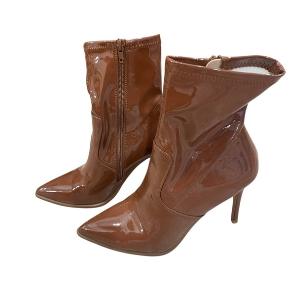 Steve Madden Shoes - Steve Madden Women’s Stiletto Patent Leather Boots Size 8